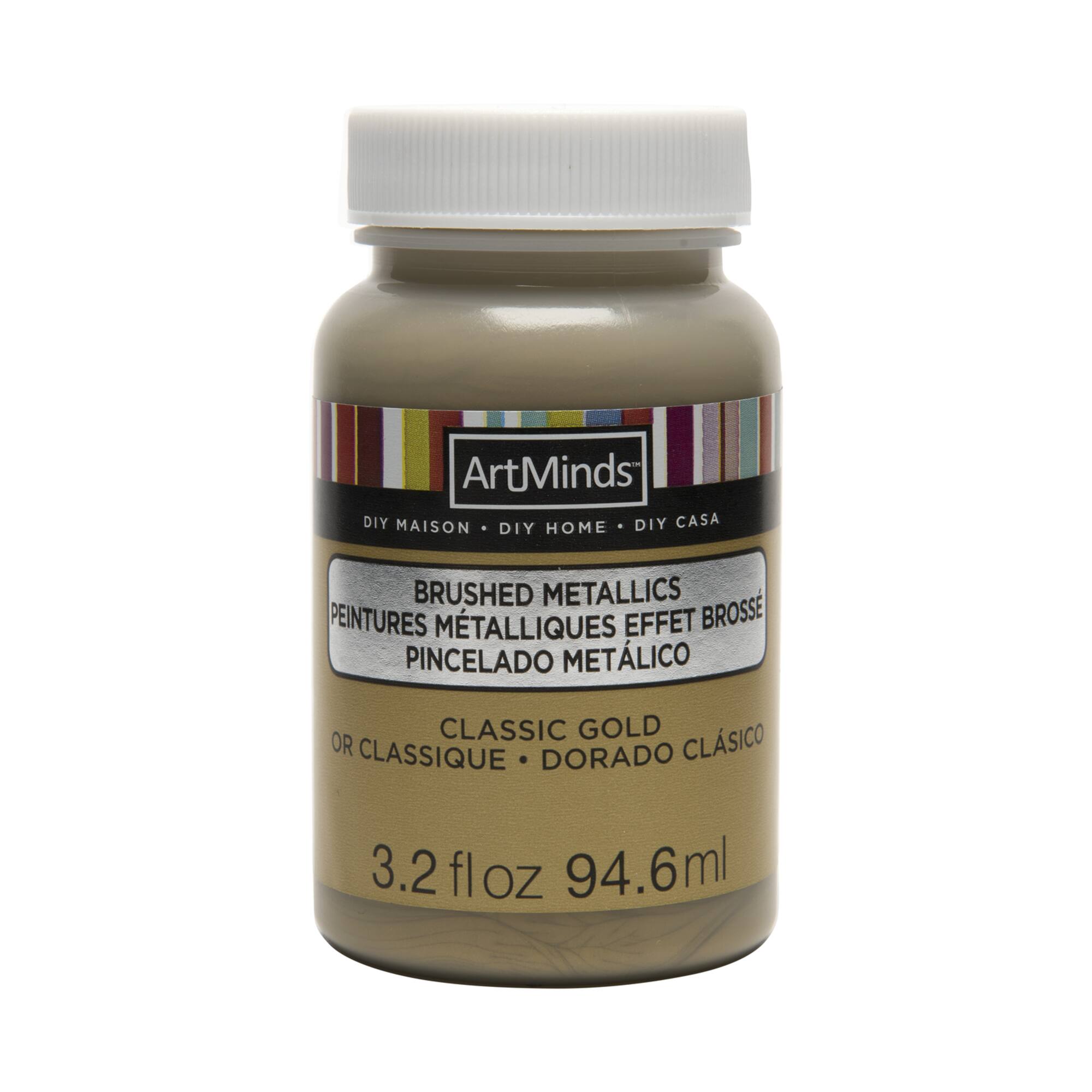 DIY Home Brushed Metallics Paint By ArtMinds